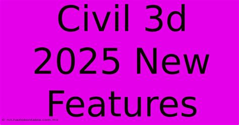 Autodesk Civil 3D 2025 Installer Download
